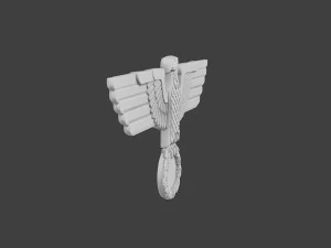 WWII German Eagle A 3D Print Model