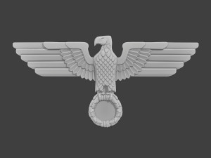 WWII German Eagle A Modelo de impresión 3D