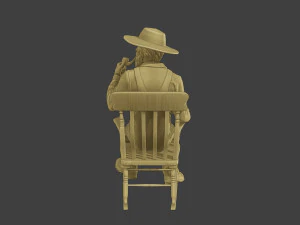 Farmer Man FM1 002 3D Print Model
