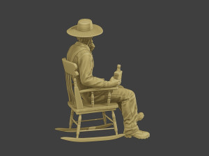 Farmer Man FM1 002 3D 프린트 모델
