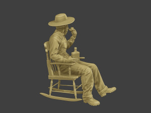 Farmer Man FM1 002 3D 프린트 모델