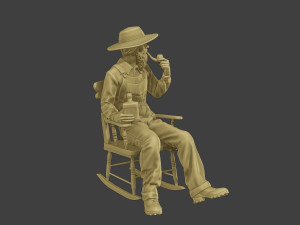 Farmer Man FM1 002 3D 프린트 모델
