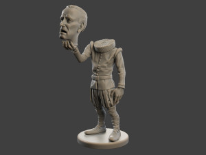 Joe Biden Ghost Meme Modelo de Impressão 3D