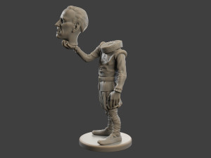 Joe Biden Ghost Meme Modelo de Impressão 3D