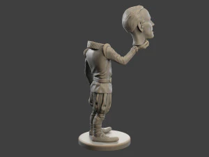 Joe Biden Ghost Meme 3D Print Model