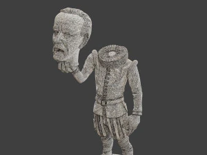 Joe Biden Ghost Meme 3D Print Model