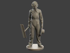 Farmer Man FM1 003 3D Print Model