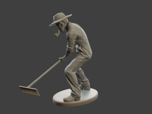 Farmer Man FM1 004 3D 打印模型