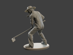 Farmer Man FM1 004 3D 打印模型