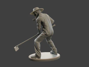 Farmer Man FM1 004 3D Print Model