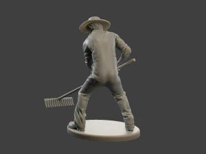 Farmer Man FM1 004 3D Print Model