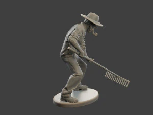 Farmer Man FM1 004 3D Print Model