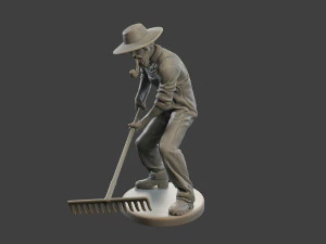 Farmer Man FM1 004 3D Print Model