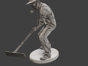 Farmer Man FM1 004 3D 打印模型