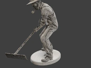 Farmer Man FM1 004 3D Print Model