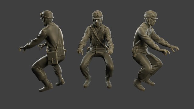 CzechSlovak Communist police Motorcycle CCPM1 1 3D Принт Модель .c4d .max .obj .3ds .fbx .stl .blend 