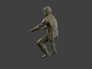 CzechSlovak Communist police Motorcycle CCPM1 1 3D Print Model