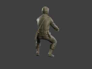 CzechSlovak Communist police Motorcycle CCPM1 1 3D Print Model