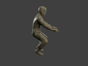 CzechSlovak Communist police Motorcycle CCPM1 1 3D Print Model
