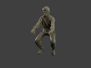 CzechSlovak Communist police Motorcycle CCPM1 1 3D Print Model