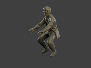 CzechSlovak Communist police Motorcycle CCPM1 1 3D Print Model