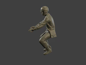 CzechSlovak Communist police Motorcycle CCPM1 1 3D Print Model
