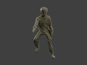 CzechSlovak Communist police Motorcycle CCPM1 2 3D Print Model