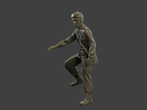 CzechSlovak Communist police Motorcycle CCPM1 2 3D 프린트 모델