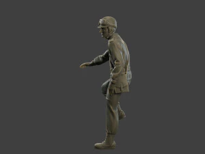 CzechSlovak Communist police Motorcycle CCPM1 2 3D Print Model