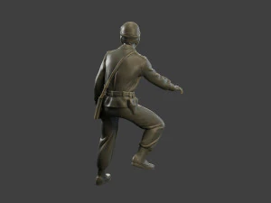 CzechSlovak Communist police Motorcycle CCPM1 2 3D Print Model