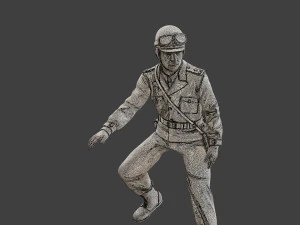 CzechSlovak Communist police Motorcycle CCPM1 2 3D Print Model