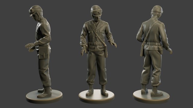 CzechSlovak Communist police Motorcycle CCPM1 3 3D 프린트 모델 .c4d .max .obj .3ds .fbx .stl .blend 