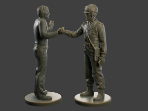 CzechSlovak Communist police Motorcycle CCPM1 4 3D Print Model