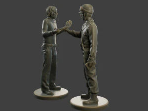 CzechSlovak Communist police Motorcycle CCPM1 4 3D Print Model
