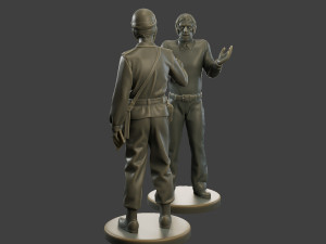 CzechSlovak Communist police Motorcycle CCPM1 4 Modelo de impresión 3D