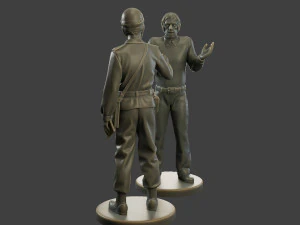 CzechSlovak Communist police Motorcycle CCPM1 4 3D Print Model