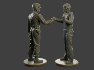 CzechSlovak Communist police Motorcycle CCPM1 4 3D Print Model