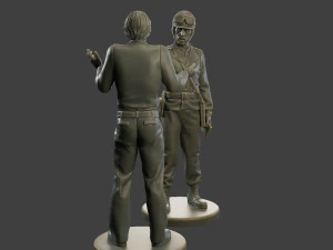 CzechSlovak Communist police Motorcycle CCPM1 4 3D Print Model
