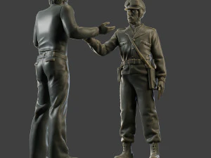 CzechSlovak Communist police Motorcycle CCPM1 4 3D Print Model
