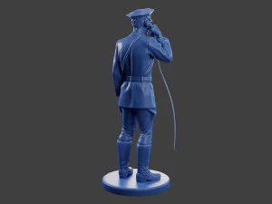 New York Police 5060 NYP3 001 3D Print Model