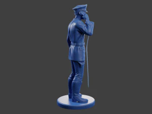 New York Police 5060 NYP3 001 3D Print Model