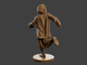 Ww2 Scared Girl SG1 005 Modelo de impresión 3D