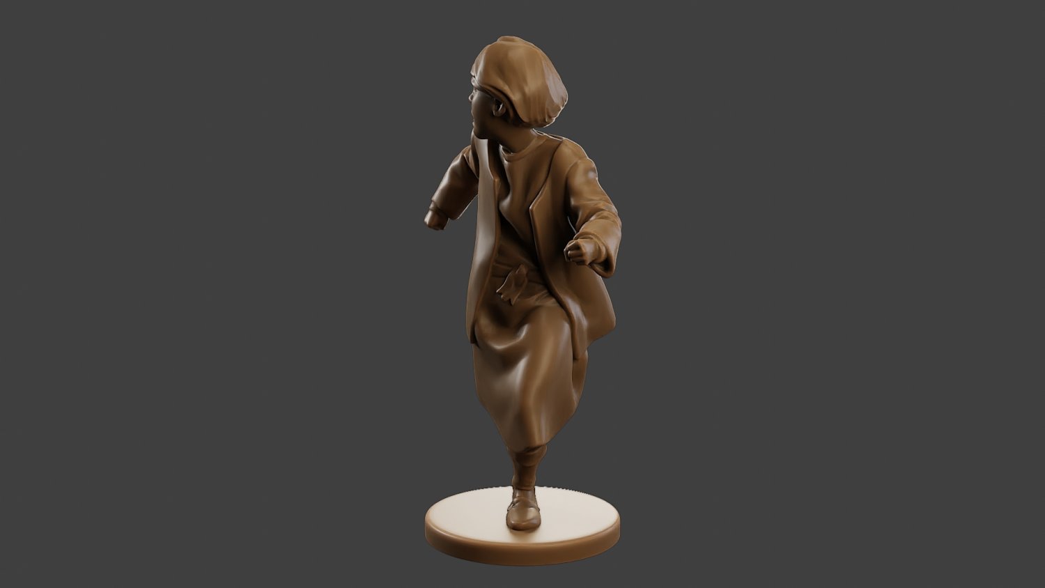 Little nightmares mono 3D Model in Child 3DExport