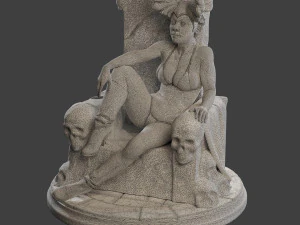 Dark Queen DQ1 001 3D Print Model