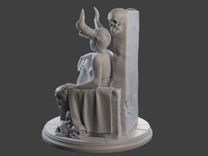 Dark Queen DQ1 001 3D Print Model