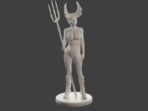 Dark Queen DQ1 002 Modèles 3D en vedette
