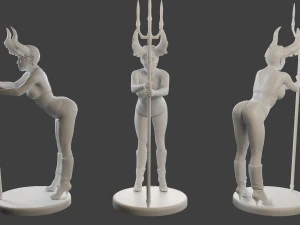 Regina Oscura DQ1 003 Modello di stampa 3D