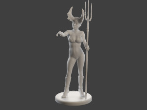 Dark Queen DQ1 004 3D Print Model