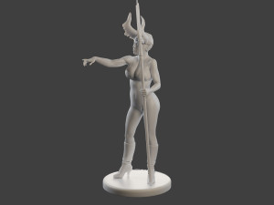 Dark Queen DQ1 004 3D Print Model