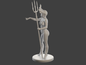 Dark Queen DQ1 004 3D Print Model